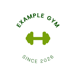 Example Gym Logo